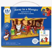 Load image into Gallery viewer, Storytime Toys - Away in a Manager Children's Nativity Book and Playset
