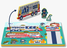 Load image into Gallery viewer, Fire Truck Play Puzzle