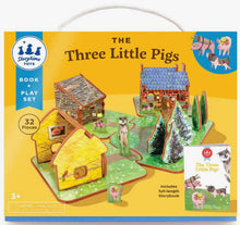 Load image into Gallery viewer, Storytime Toys - The Three Little Pigs Book and Play Set
