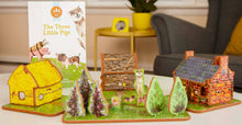 Load image into Gallery viewer, Storytime Toys - The Three Little Pigs Book and Play Set
